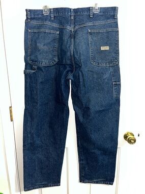 Wrangler Relaxed Fit Dark Blue Carpenter Jeans